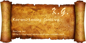 Keresztessy Godiva névjegykártya